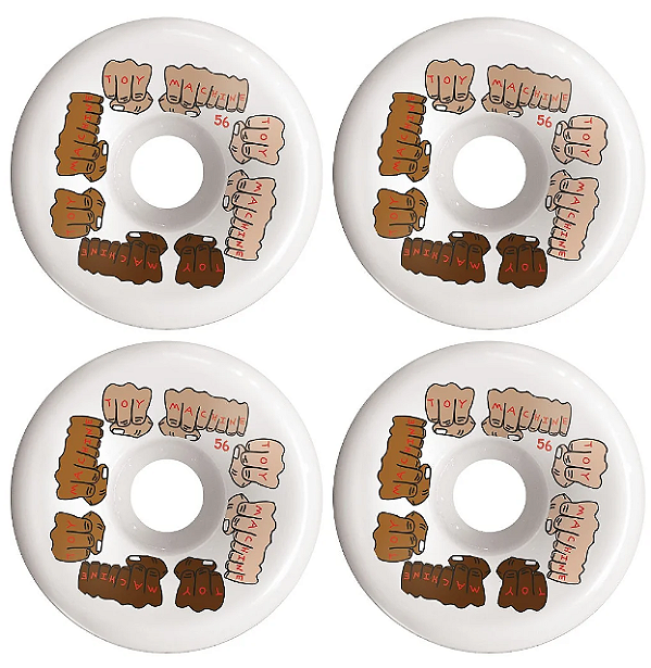 Roda Toy Machine 56mm Conical Fists Colors C line Dureza 99