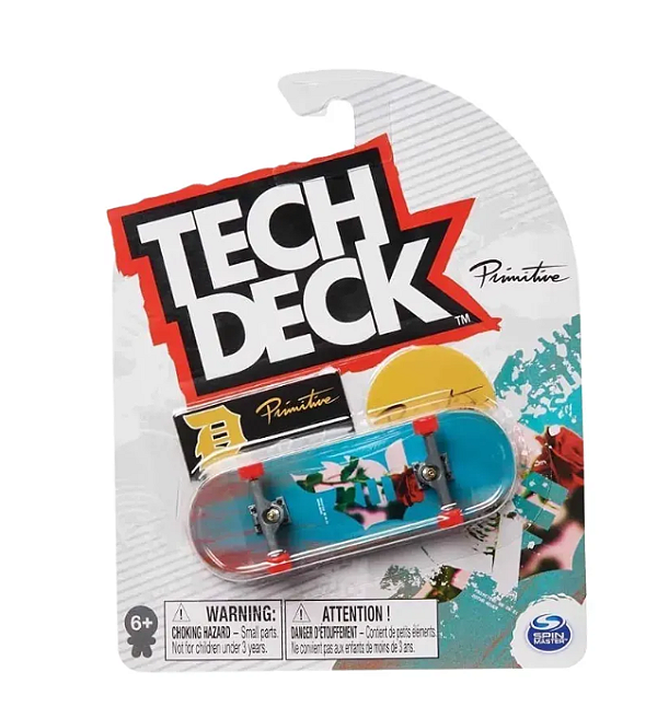 Tech Deck Skate de Dedo Primitive Flower Fingerboard Blue
