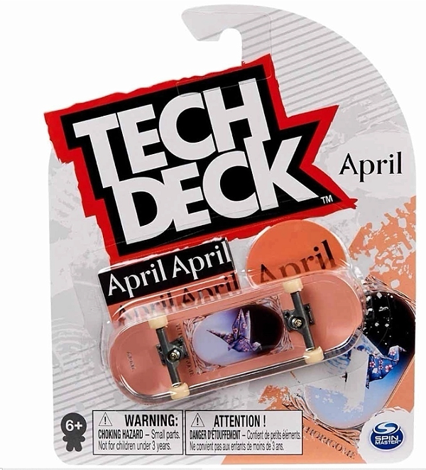 Fingerboard TECH DECK Skate de Dedo APRIL Yuto