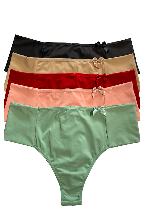 1180 -  Calcinha Plus Fio Duplo