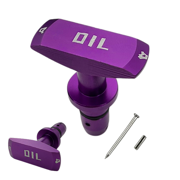 Puxador Vareta Óleo Motor Tuning Universal Rosa Automotivo