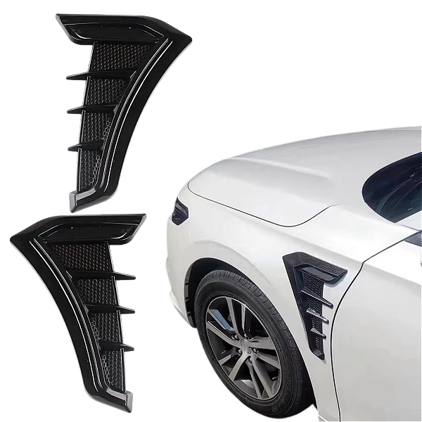 Scoop Entrada De Ar Lateral Universal Sport Preto Chevrolet