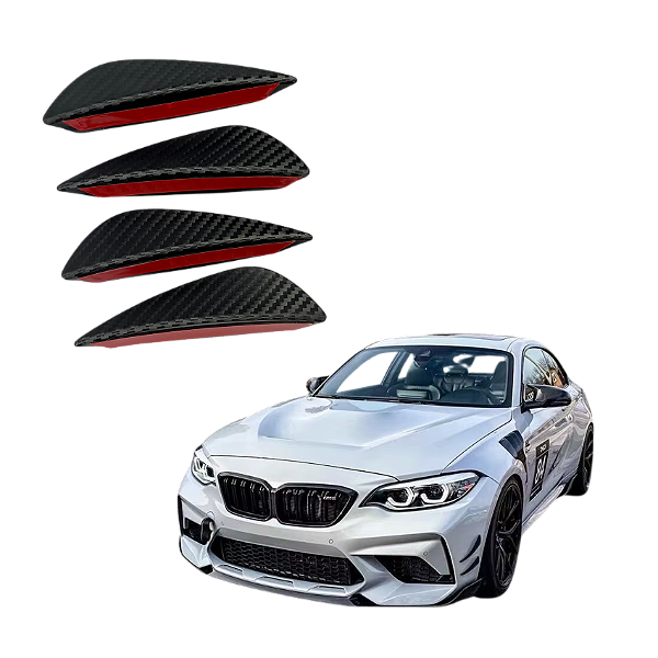 Bumper Adesivo Spoiler Lateral Chevrolet VW Toyota BMW Audi