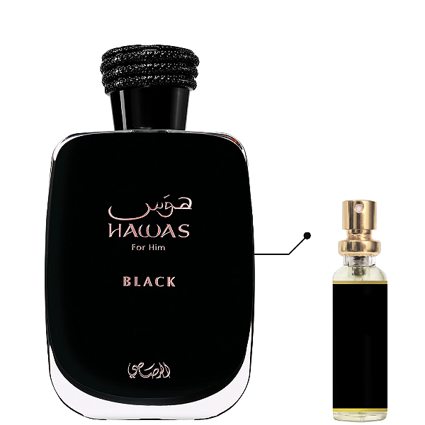Rasasi Hawas Black EDP Masculino