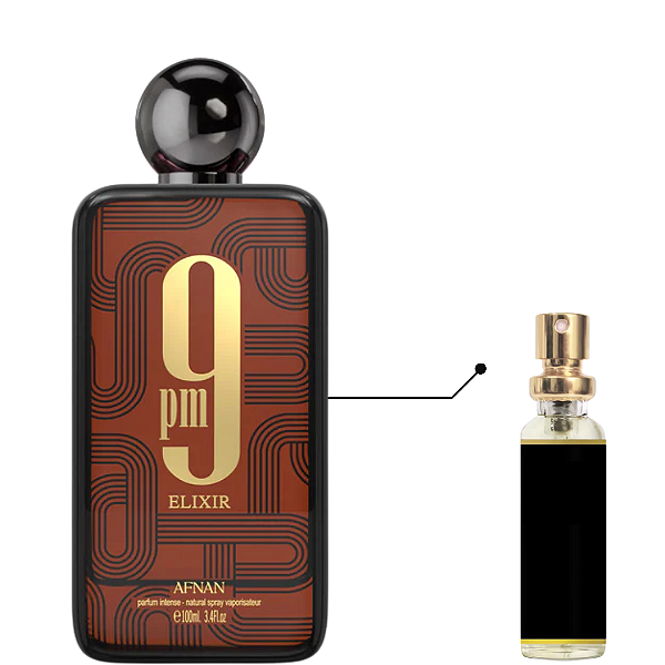 Afnan 9 Pm Elixir Parfum Intense Masculino