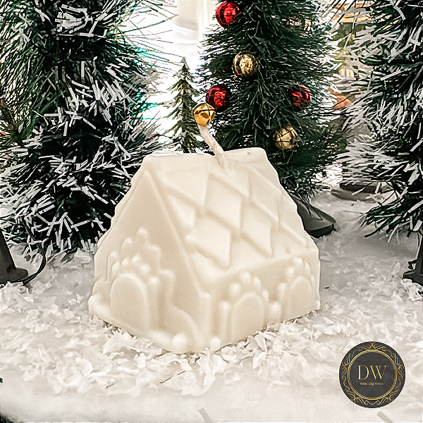 VELA AROMÁTICA DECORATIVA CASINHA - 140 GRAMAS