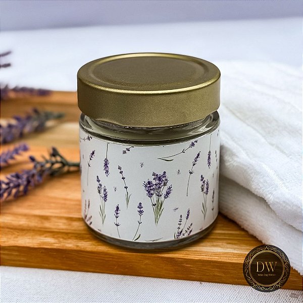 VELA  AROMÁTICA  COM CERA  COCO - 180 GRAMAS