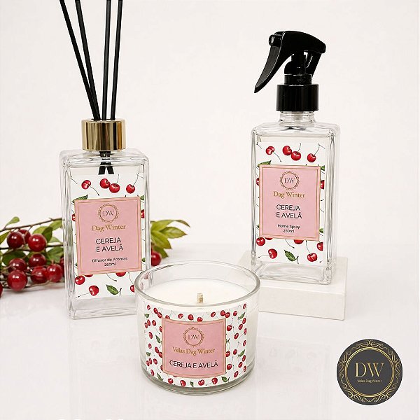 KIT = DIFUSOR / HOME SPRAY / VELA - DAG WINTER