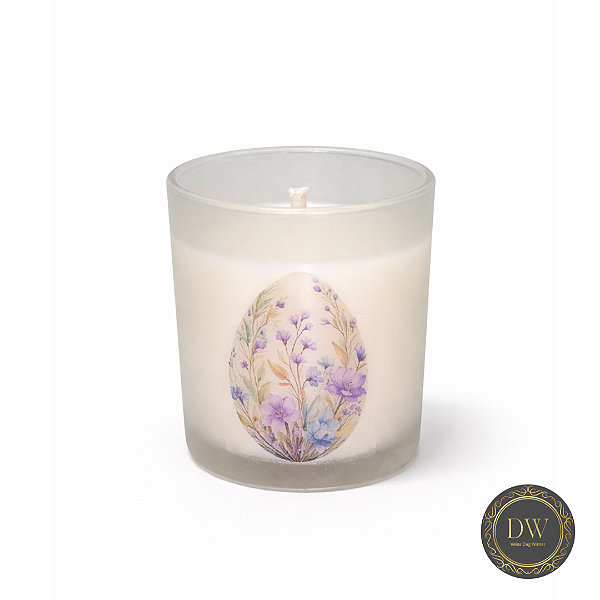 VELA AROMÁTICA COM CERA COCO - 60 GRAMAS