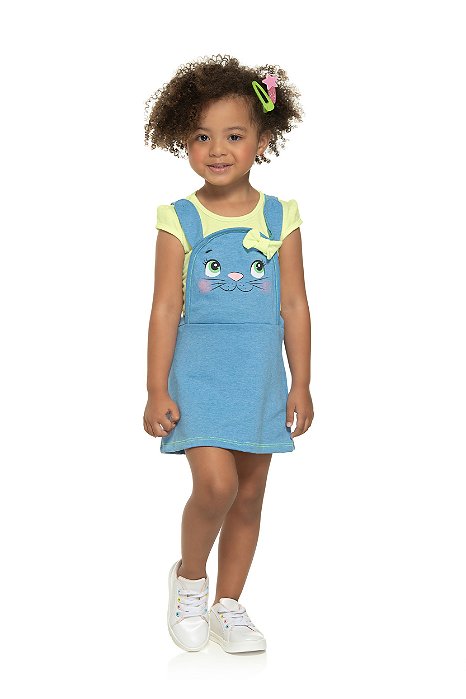 Salopete Infantil em Moletinho TileeSul