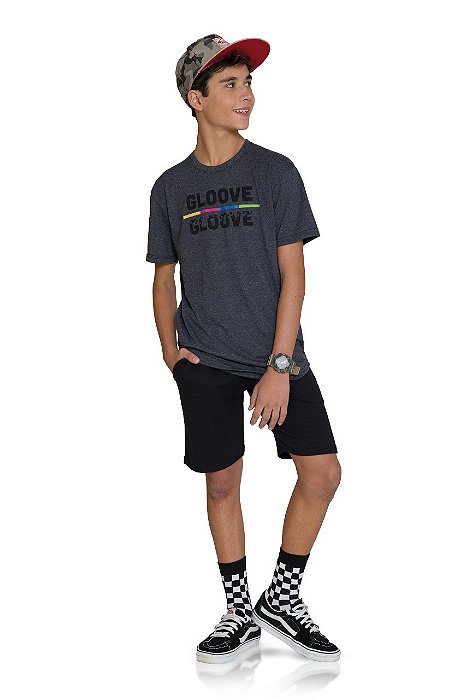 Bermuda Masculina em Moletinho Gloove