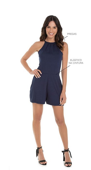 Macaquinho de Viscose Bright Girls