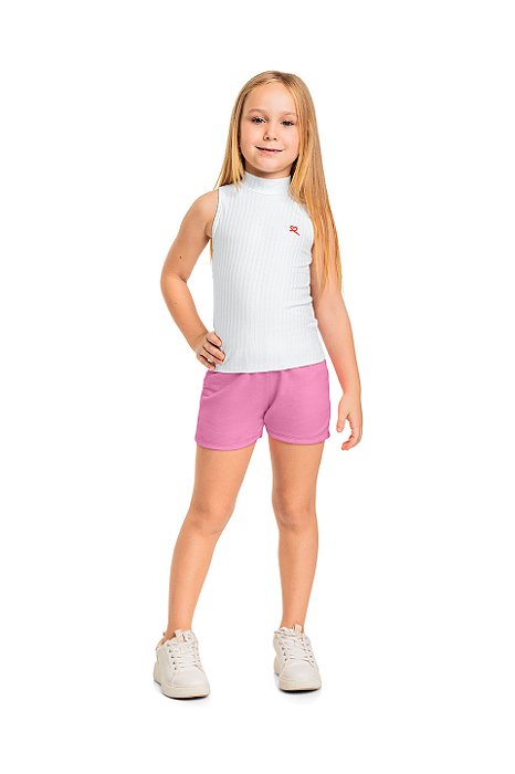 REGATA BÁSICA INFANTIL CANELADA MENINA KELY KETY