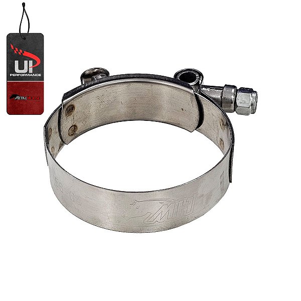 Abraçadeira 100% Inox tipo T / Tucho / T-Clamp para mangotes de 2" polegadas (D.I 56-64mm)
