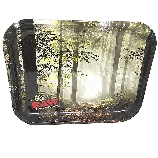 Bandeja De Metal Smokey Floresta Original Forest Tray