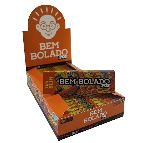 Caixa De Seda Bem Bolado Tradicional Slim Pequena 1/4