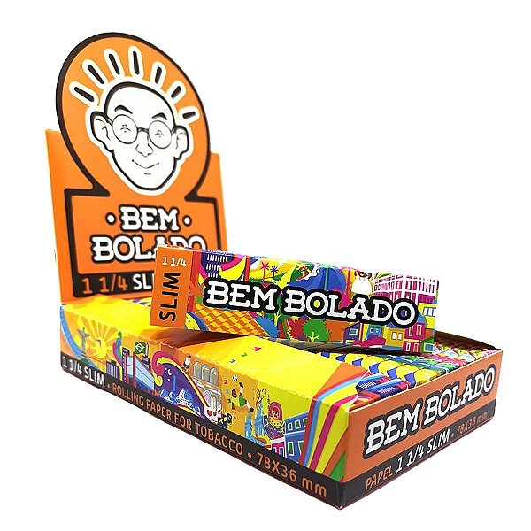 Caixa De Seda Bem Bolado Tradicional Slim Pequena 1/4