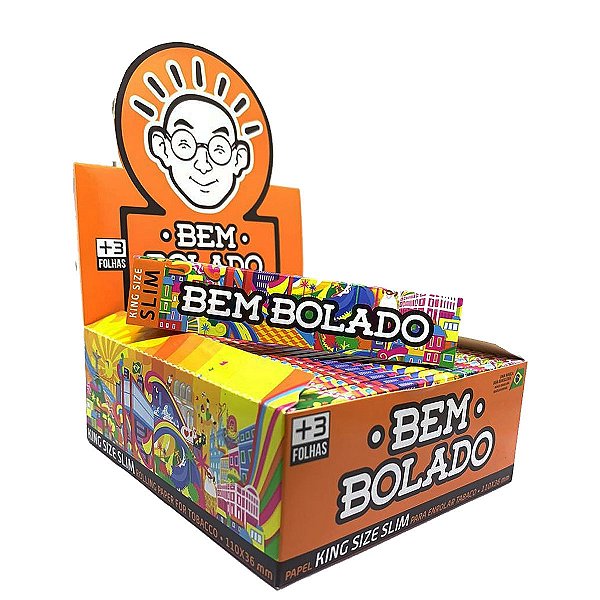 Caixa De Seda Bem Bolado Tradicional Qualidade Slim