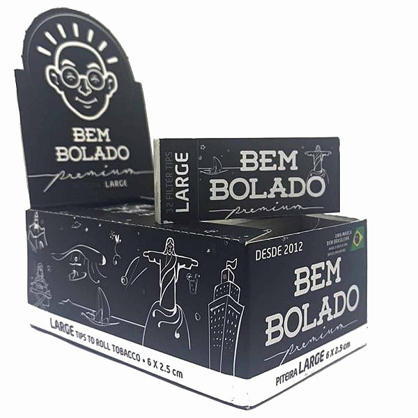 Piteira Papel Bem Bolado Folha Branca Premium Large