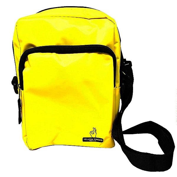 Mochila Yellow Finger Bag Com Divisórias Alça