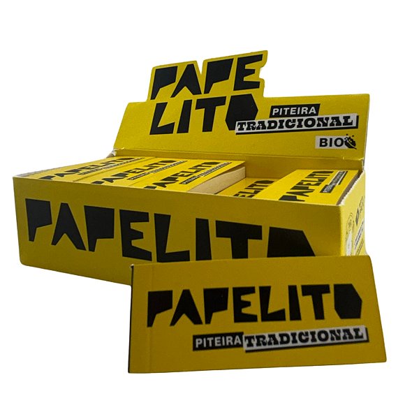 Caixa Piteira Papel Papelito Tradicional Folha Branca