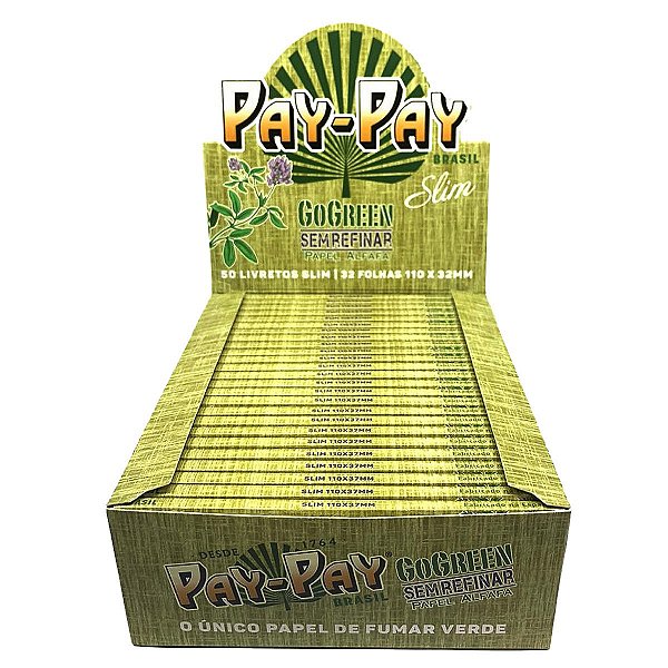 Caixa Seda Pay Pay Go Green Verde Edição Brasil Grande