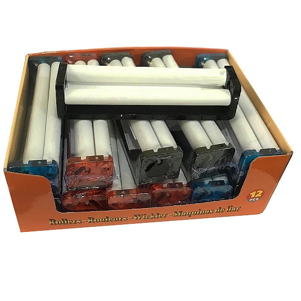 Caixa Bolador Simples 110mm Grande King Size Enrolar Papel