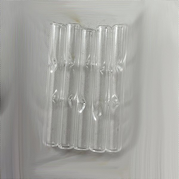 Piteira De Vidro Pequena Kit Com 5 Unidades - 4 cm