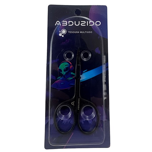 Tesoura ABDZ Flex Ponta Curvada - Escolha A Cor