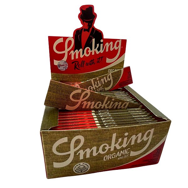 Seda Smoking Organic King Size Brown - 50 Livretos
