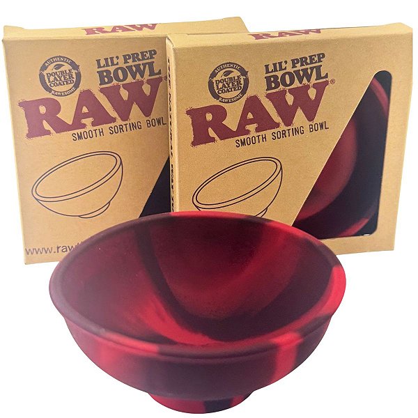 Kit 3 Cuia RAW de Silicone Maleável Bowl Lil Prep