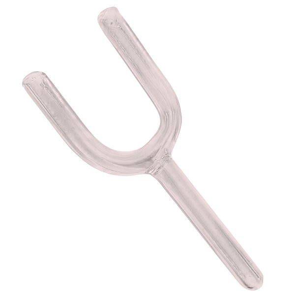 Piteira Dupla de Vidro - 10 cm - 1 Unidade