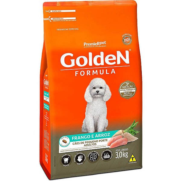 GOLDEN FORM CAO AD FRANGO MINI BITS 3KG