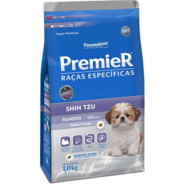 PREMIER RACAS ESP SHIH TZU FILHOTE 1KG