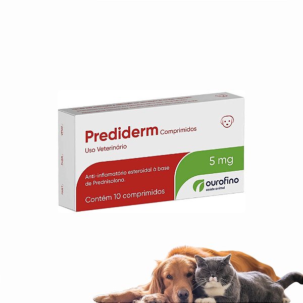 Prediderm 5mg com 10 Comprimidos