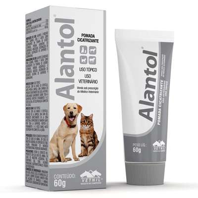 Pomada Alantol Vetnil 60g Alívio Instantâneo para Feridas