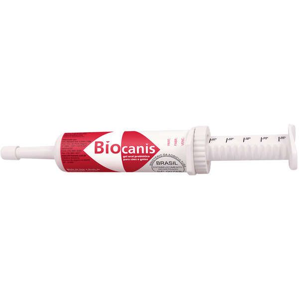 Probiótico Biocanis 14g Suplemento para Saúde Intestinal Pet