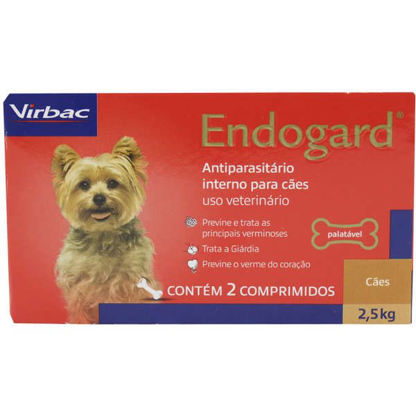 Endogard 2,5Kg C/ 2 Comprimidos