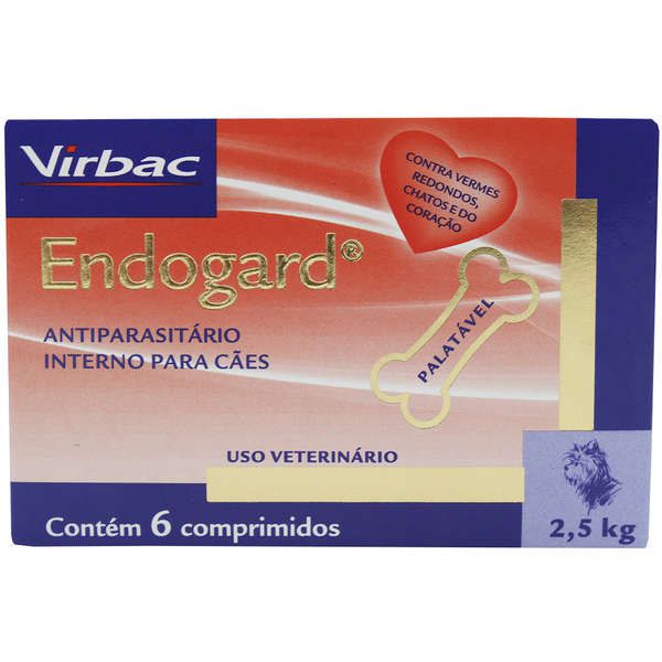 Endogard 2,5Kg C/ 6 Comprimidos
