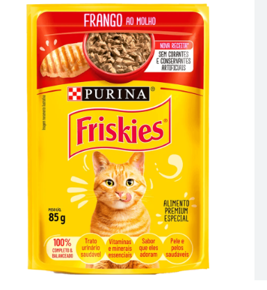 Sache Cat Chow Adulto Frango Ao Molho 85G
