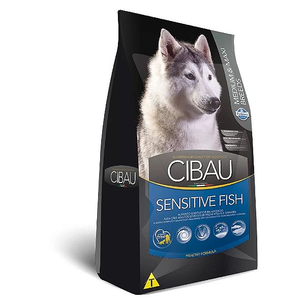 CIBAU ADULTO SENSITIVE FISH MEDIUM/MAXI 12KG