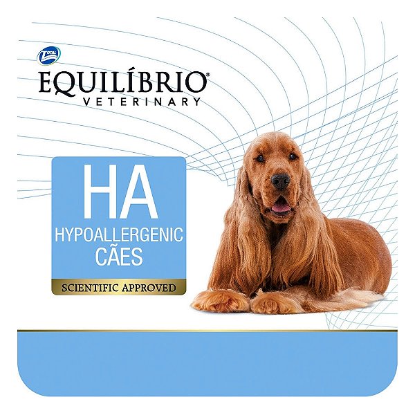 Ração Equilíbrio Veterinary Hypoallergenic Cães Adultos 7,5kg