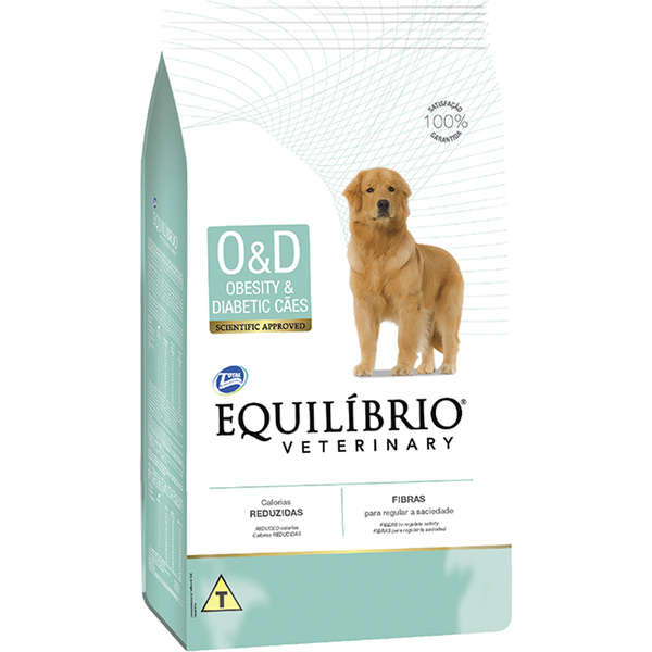 Ração Equilíbrio Obesity & Diabetic para Cães Adultos 2kg
