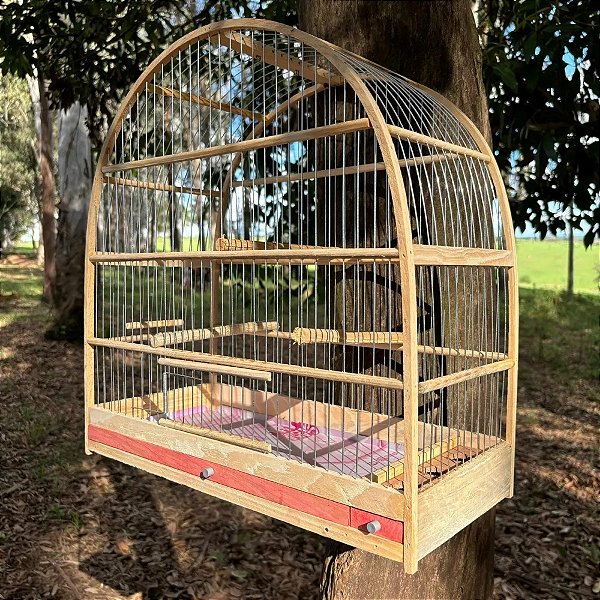 Gaiola de Madeira e Arame Nº 3