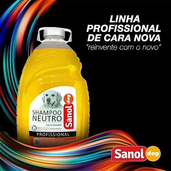 Shampoo Sanol Neutro para Cães e Gatos 5L