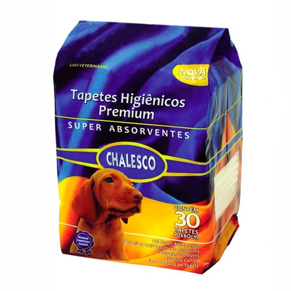 Tapete Higienico Chalesco C/ 30 Unidades