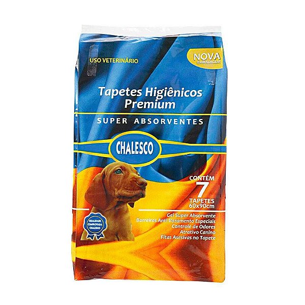 Tapete Higienico Chalesco C/ 7 Unidades