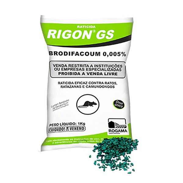 Raticida Rigon Girassol 20Grs