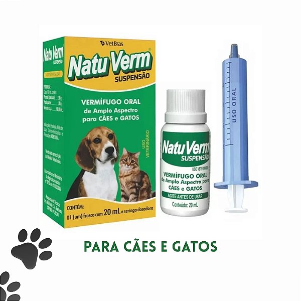 Natu Verm Suspensão 20ml