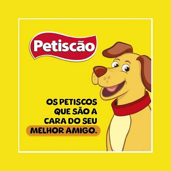 Snack Petisquinho Petiscão para Cães Sabor Carne 500g